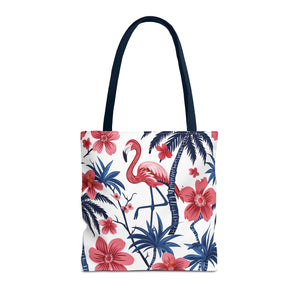 Flamingo Palms Tote